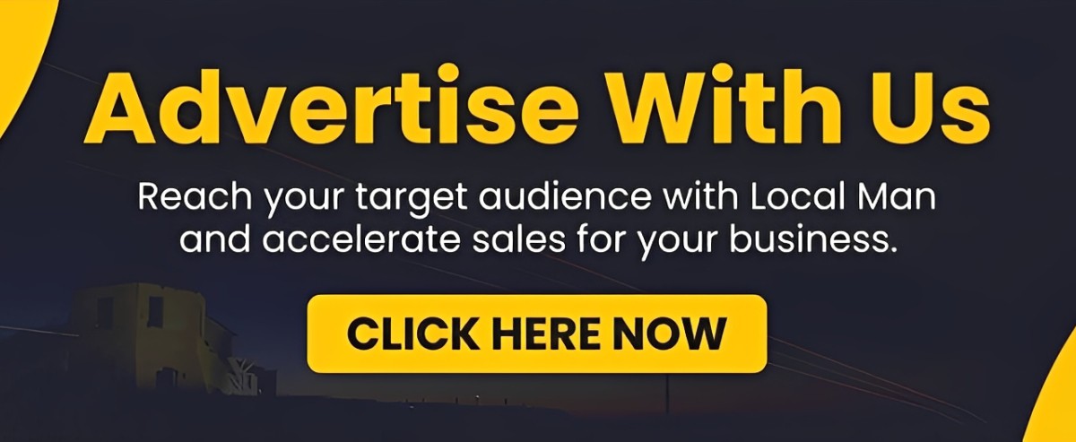 Advertise your business with Local Man