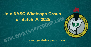 NYSC Whatsapp Group fo