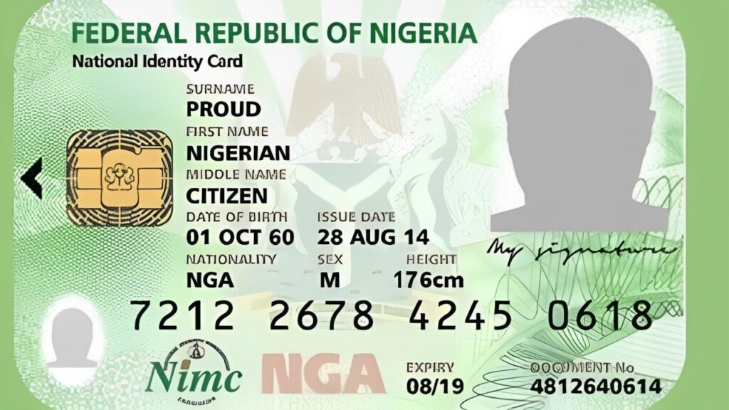 NIN for NYSC registration