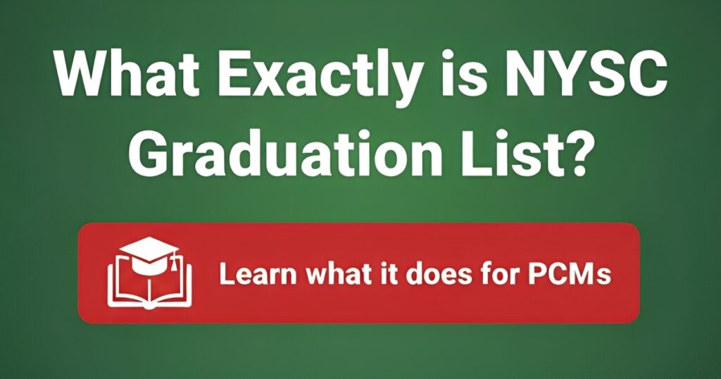 Meaning of NYSC graduation list