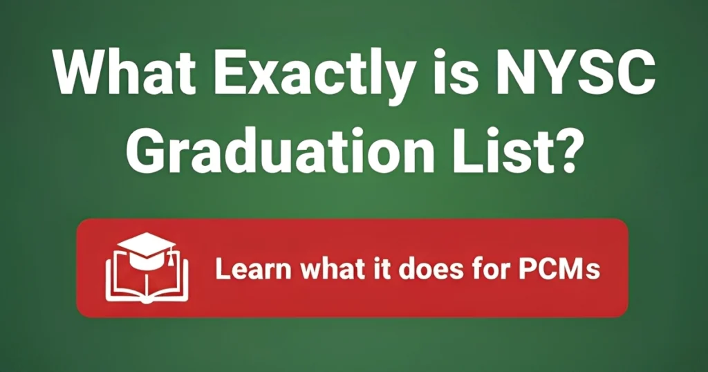 Meaning of NYSC graduation list