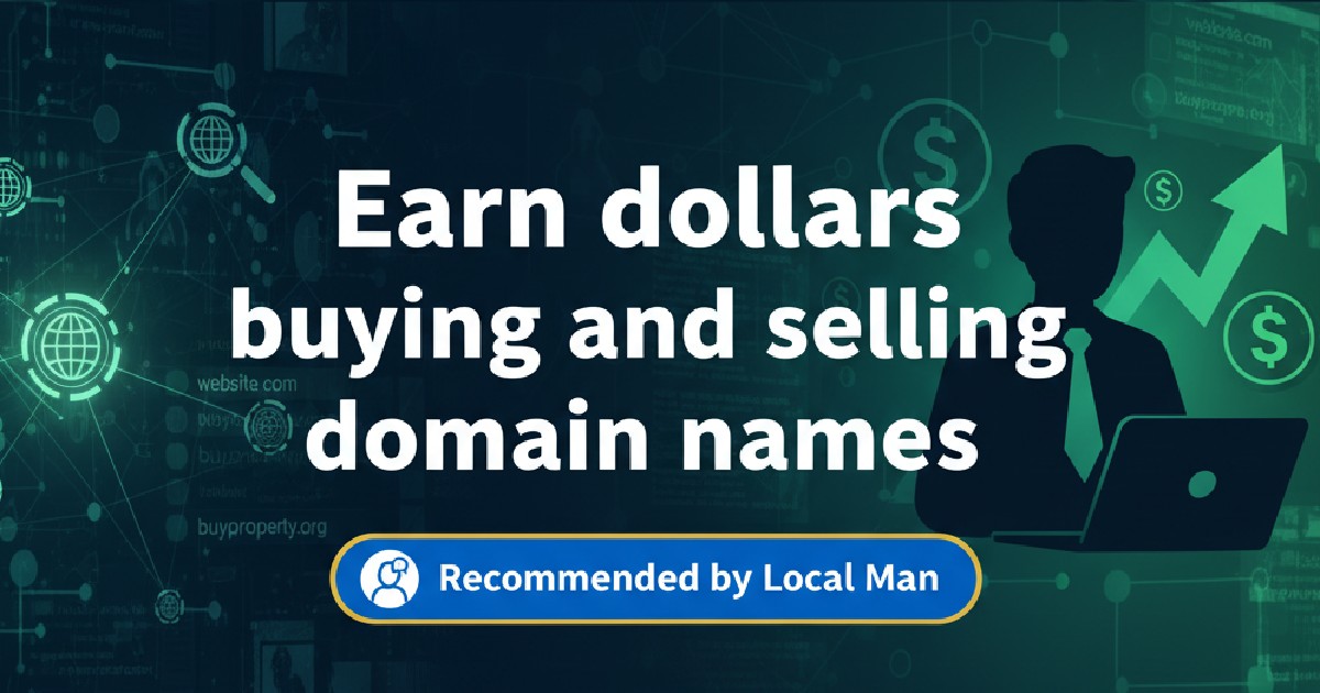 How to make money online selling domain names