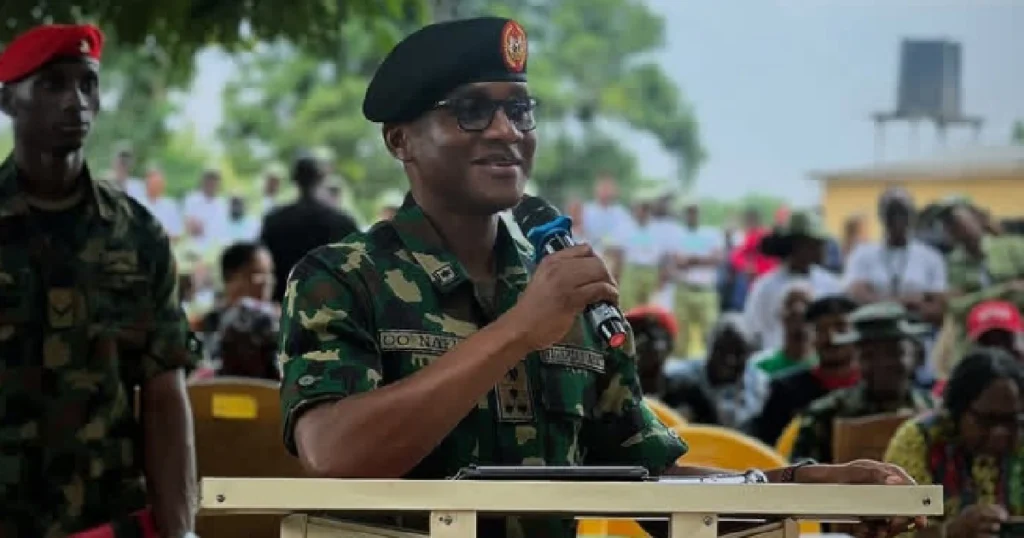 DG at Ekiti NYSC Camp