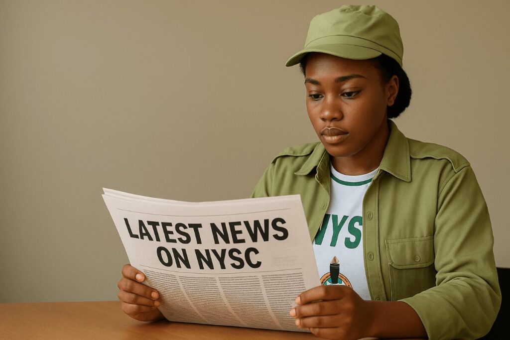 Latest news on NYSC registration