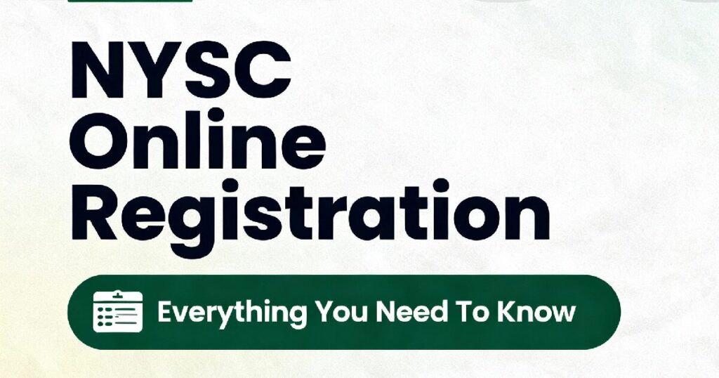 NYSC online registration requirements