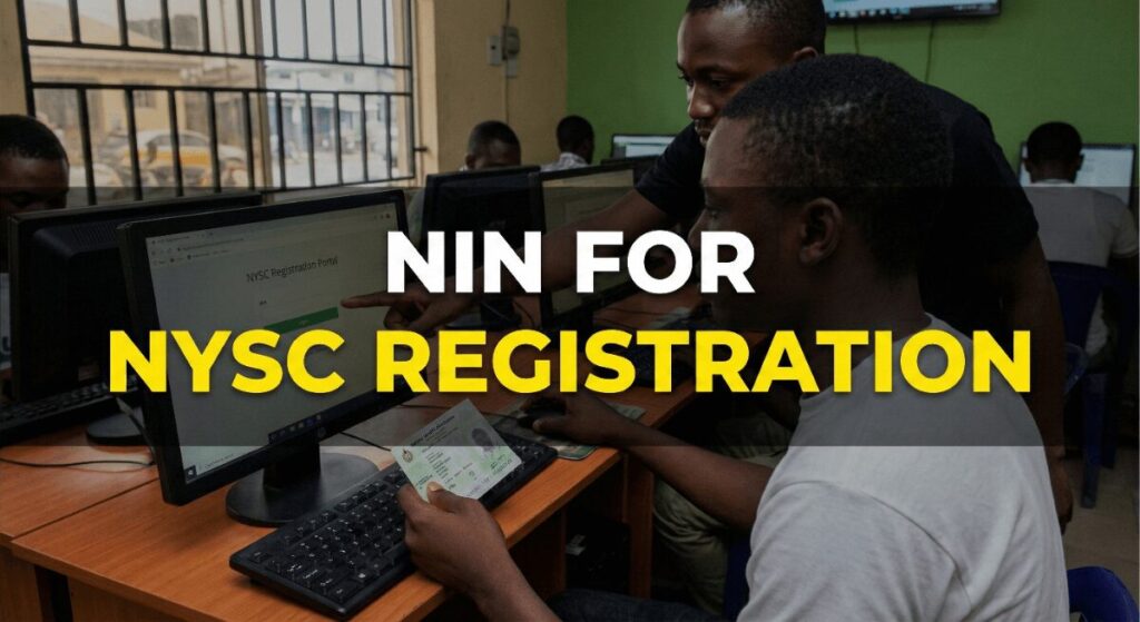 NIN for NYSC registration and the requirements